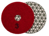 Алмазные гибкие шлифовальные круги JANE Pads 5-STEP №3 D100 Алмазные гибкие шлифовальные круги JANE Pads 5-STEP №3 D100