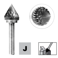 Фреза конусная - зенкер по металлу 14мм 60° тип J (KSJ)