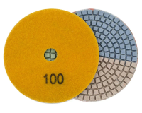 Алмазные гибкие шлифовальные круги ТриКолор Pads 7-STEP.D-100 №100
