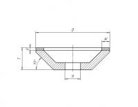 Круг 12А245 150Х20Х3Х40Х32 АС4 80/63 4165